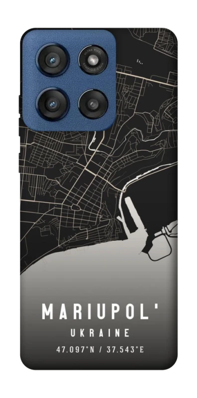 Чехол на Motorola Edge 60 Stylus Mariupol map фото 1 из 1