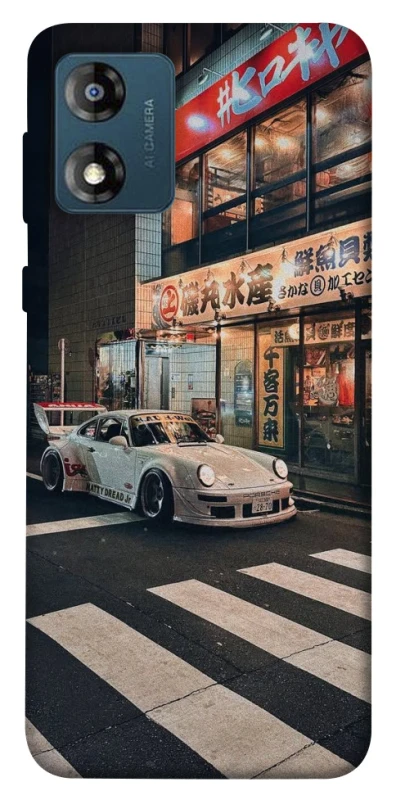 Чохол на Motorola Moto E13 Tokyo Porsche фото 1 з 1