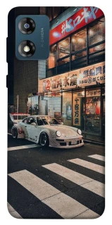 Чехол на Motorola Moto E13 Tokyo Porsche фото 1 из 1