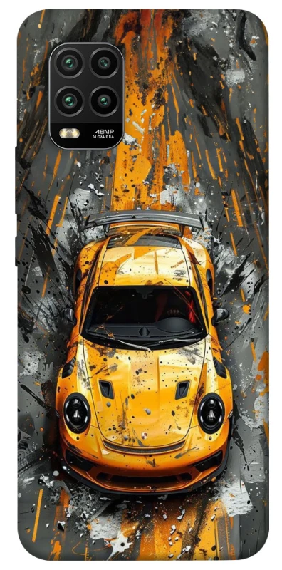Чехол на Xiaomi Mi 10 Lite Drawn Porsche фото 1 из 1