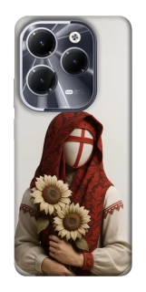 Чохол на Infinix Hot 40 Pro Мотанка добробуту 3D фото 1 з 1