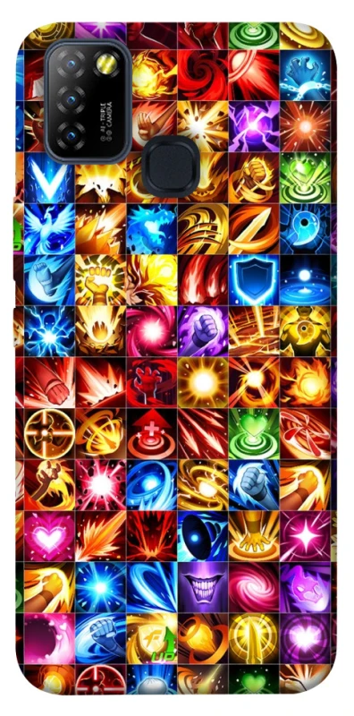 Чехол на Infinix Hot 10 Lite Abilities menu ver.4 фото 1 из 1