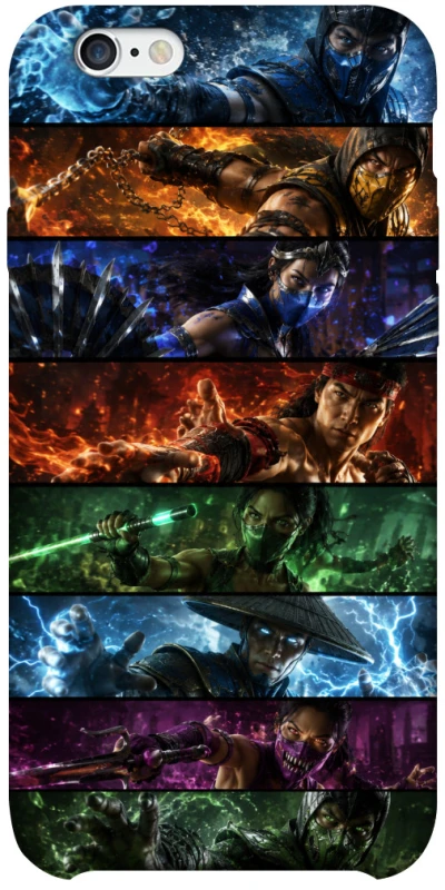 Чохол на Apple iPhone 6/6s plus (5.5") Mortal Kombat ver.2 фото 1 з 1