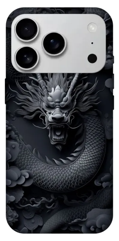 Чохол на Apple iPhone 18 Pro Max black dragon фото 2 з 2