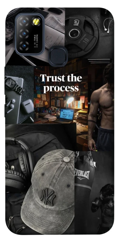 Чехол на Infinix Hot 10 Lite Trust the Process фото 1 из 1