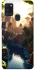 Чохол на Samsung Galaxy A21s Minecraft sunset фото 1 з 1