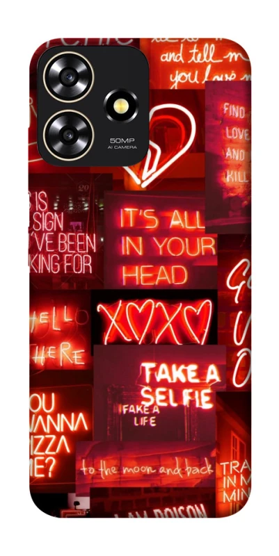 Чохол на ZTE Blade A73 4G Love collage ver.7 фото 1 з 1