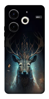 Чехол на TECNO Pova 6 Neo (LI6) Скандинавский олень v2 фото 1 из 1