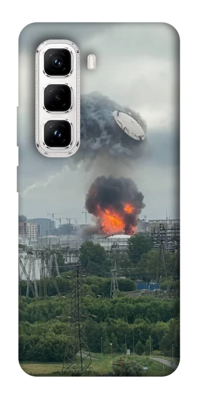 Чохол на Infinix Hot 50 Pro Moscow never sleeps ver.4 фото 1 з 1