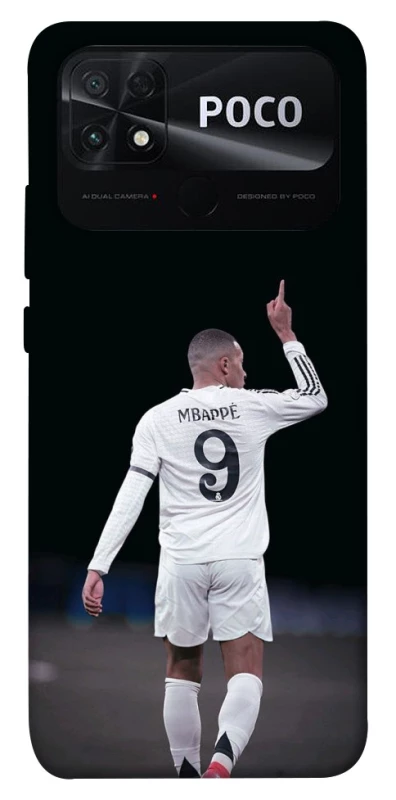Чехол на Xiaomi Poco C40 Kylian Mbappé фото 1 из 1