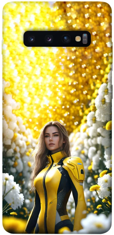 Чохол на Samsung Galaxy S10+ Cyber space girl ver.2 фото 1 з 1
