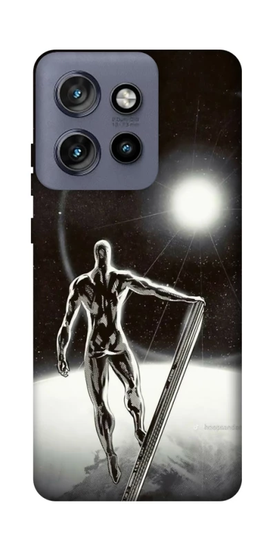 Чохол на Motorola Edge 50 Neo Срібний серфер фото 1 з 1