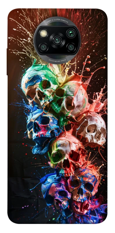 Чохол на Xiaomi Poco X3 NFC / Poco X3 Pro Skulls фото 1 з 1