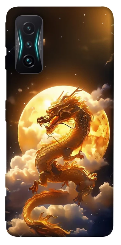 Чохол на Xiaomi Redmi K50 Gaming Golden Dragon фото 1 з 1
