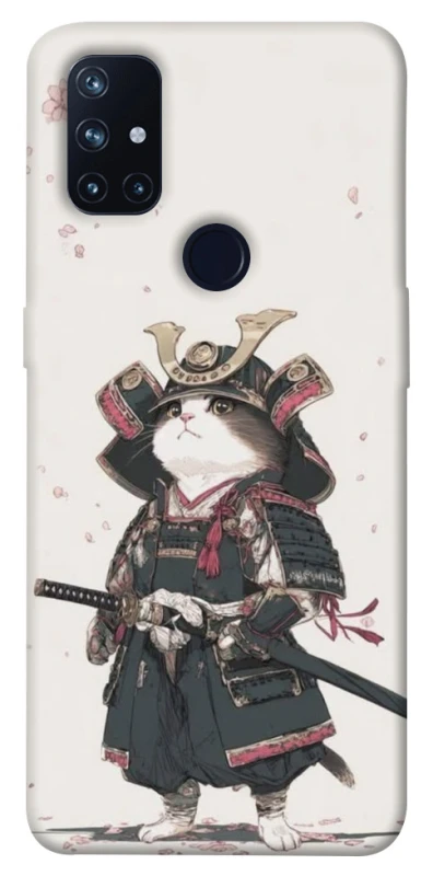 Чохол на OnePlus Nord N10 5G Samurai Cat Warrior фото 1 з 1
