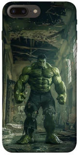 Чохол на Apple iPhone 7 plus / 8 plus Angry Hulk фото 1 з 1