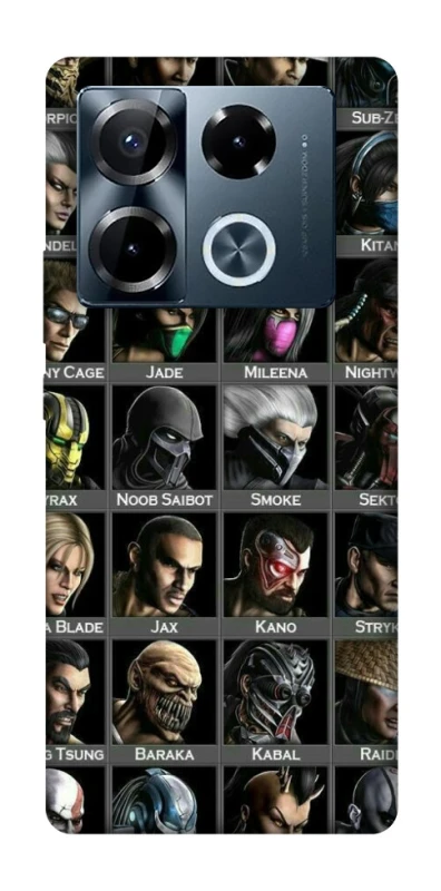 Чохол на Infinix Note 40 Pro 4G Mortal Kombat фото 1 з 1
