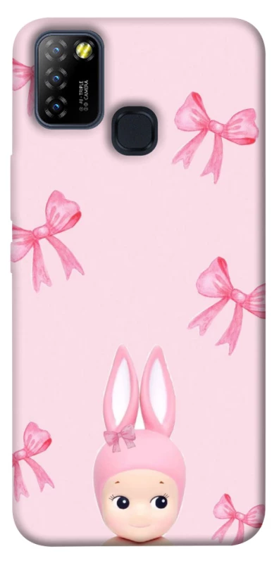 Чохол на Infinix Hot 10 Lite Ribbon Bunny фото 1 з 1