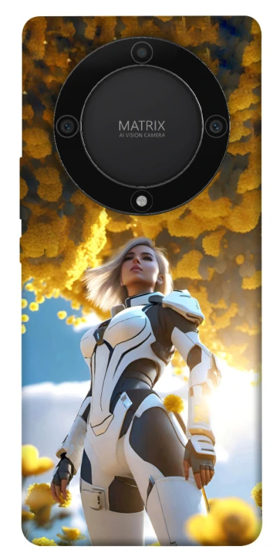 Чехол на Huawei Magic5 Lite Cyber space girl ver.3 фото 1 из 1