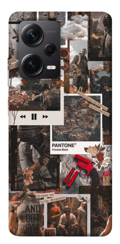 Чохол на Xiaomi Redmi Note 12 Pro 5G PUBG Collage фото 1 з 1
