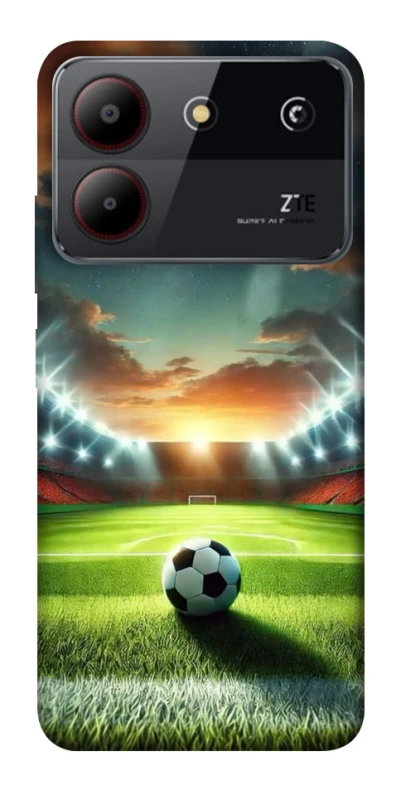 Чехол на ZTE Blade A54 4G Football aesthetic ver.3 фото 1 из 1