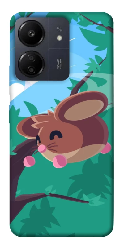 Чехол на Xiaomi Poco C65 Adopt Me Forest Mouse Jump фото 1 из 1