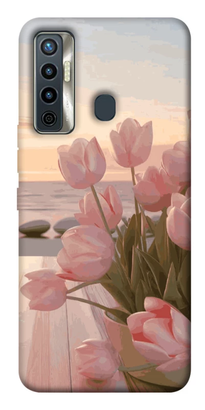 Чохол на TECNO Camon 17 Morning Flowers zon фото 1 з 1