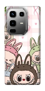 Чохол на Infinix Note 50 Pro All Labubu 2 фото 1 з 1