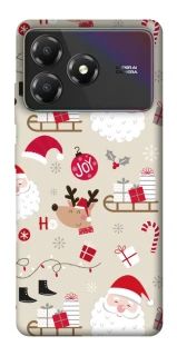 Чохол на ZTE Blade A36 Новорічний v1 фото 1 з 1