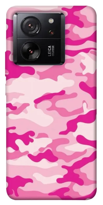 Чехол на Xiaomi 13T Pro camouflage pink фото 1 из 1