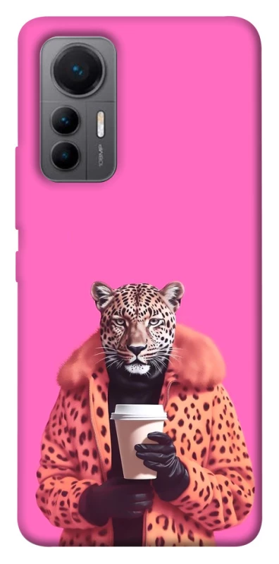 Чехол на Xiaomi 12 Lite Леопард с кофе фото 1 из 1