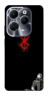 Чохол на Infinix Hot 40 berserk black фото 1 з 1