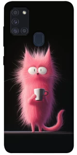 Чехол на Samsung Galaxy A21s Розовый котёнок фото 1 из 1