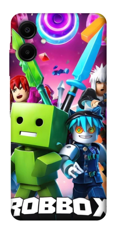 Чохол на Samsung Galaxy A06 Roblox gaming heroes фото 1 з 1