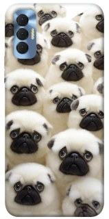 Чехол на TECNO Spark 8P Doggy Pug Love фото 1 из 1