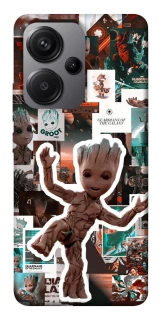 Чехол на Xiaomi Redmi Note 13 Pro+ Mini Groot v2 фото 1 из 1