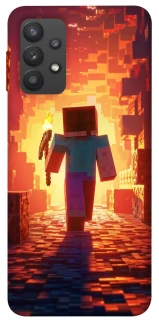 Чехол на Samsung Galaxy A32 (A325F) 4G Minecraft adventure фото 1 из 1