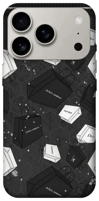 Чехол на Apple iPhone 18 Pro Fashion collage ver.3 фото 1 из 2