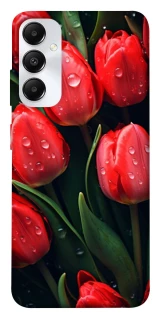 Чохол на Samsung Galaxy A05s Червоні тюльпани фото 1 Чохол на Samsung Galaxy A05s Червоні тюльпани фото 1 з 1