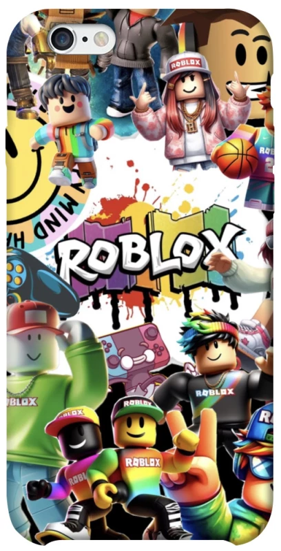 Чохол на Apple iPhone 6/6s (4.7") Roblox Characters Collage фото 1 з 1