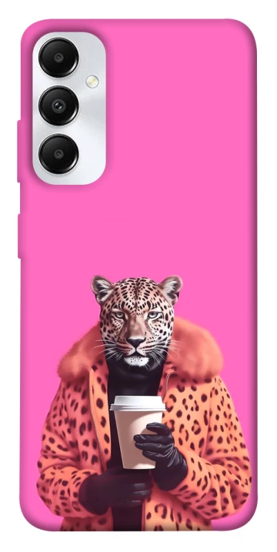 Чохол на Samsung Galaxy A05s Леопард з кавою фото 1 з 1