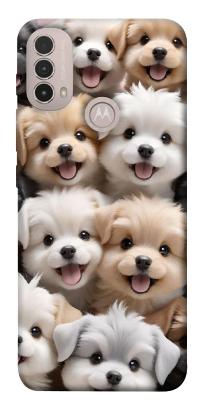 Чохол на Motorola Moto E40 Doggy Love фото 1 з 1
