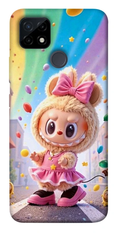 Чехол на Realme C21Y Labubu rainbow фото 1 из 1
