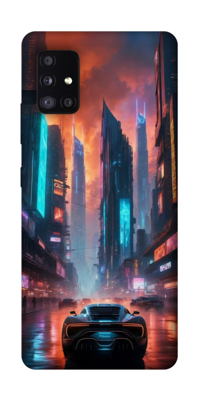 Чехол на Samsung Galaxy A51 5G Cyber city фото 1 из 1