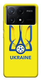 Чохол на Xiaomi Poco X6 Футбольний Герб фото 1 з 1