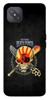 Чехол на Oppo A92s Five finger death punch ver.2 фото 1 из 1
