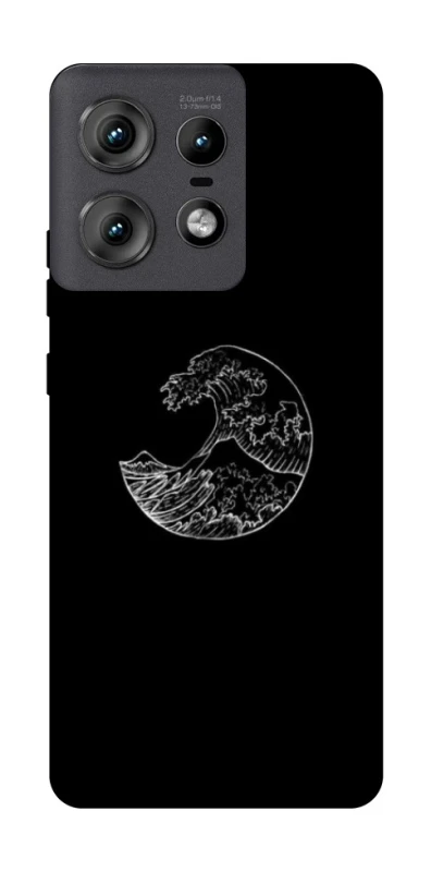 Чохол на Motorola Edge 50 Pro Black tsunami фото 1 з 1