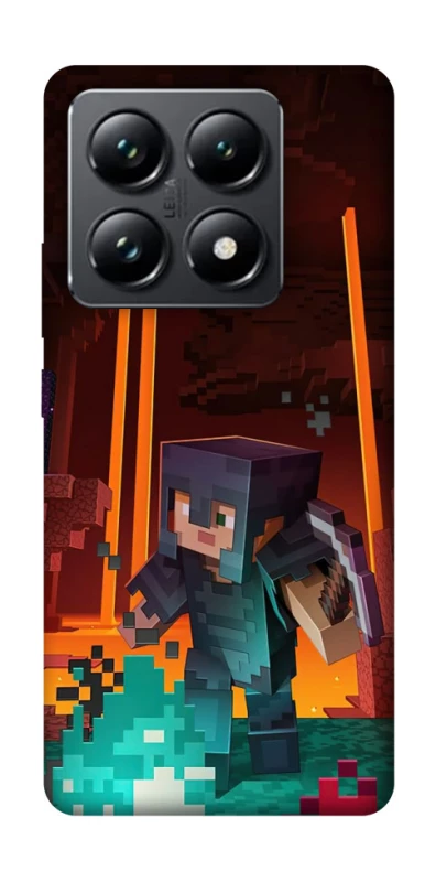Чохол на Xiaomi 14T Pro Minecraft game adventure фото 1 з 1