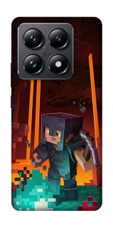 Чехол на Xiaomi 14T Pro Minecraft game adventure фото 1 из 1