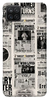 Чехол на Samsung Galaxy A12 Harry Potter newspaper фото 1 из 1
